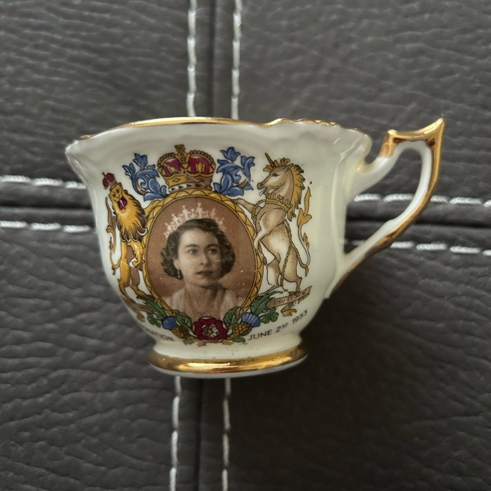Royal Commemorative Miniature Teacup